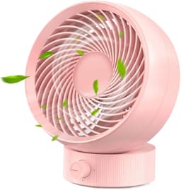 Tafelventilator, USB-ventilator, miniventilator, klein, stil, traploze snelheid, 20° aanpassing, USB-bureauventilator, laag geluidsniveau, USB-ventilator, gemakkelijk mee te nemen, voor kantoor, thuis — thumbnail 1