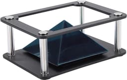 Hologramm,Hologram Projector,Hologram Driehoek,Hologram Piramide,Proyector Holograma 3D 3D Holografische Display Stands Projector 3.5-6Inch Mobiele Smartphone Hologram (Cilindrisch) — thumbnail 3