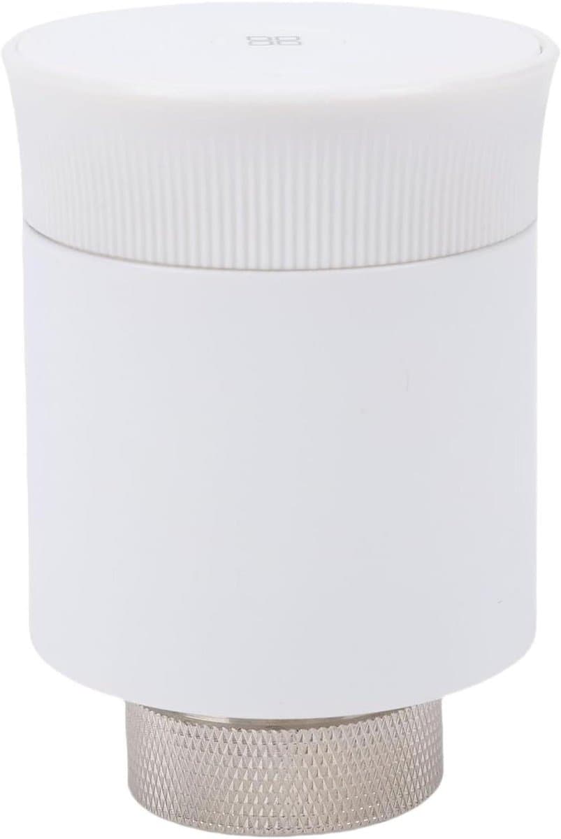 Slimme Thermostaat Klep - Radiatorknop App Bediening - Energie Besparen - Raam Open Detectie - M30 x 1.5mm - Wit — afbeelding 1