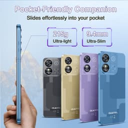 OUKITEL C57 PRO Mobiele Telefoon met 128 GB Opslag, 4300 mAh Accu, Android 14, 6,52 duim HD-scherm — thumbnail 5