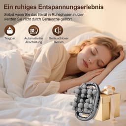 Massagepistool - Zwart - Oplaadbaar - Met 22 Koppen en LCD-Display - Voor Spierherstel en Ontspanning — thumbnail 3