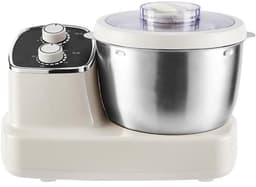 Deegmixer - Keukenmachine - Bakken Deeg - Slimme Thermostaat - 5 Liter Kom - Melkwit — thumbnail 1
