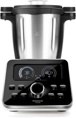 Multifunctionele Keukenmachine 1500W met Geïntegreerde Weegschaal, 31 Functies, 3.5L, 44dB, RVS Zwart — thumbnail 1
