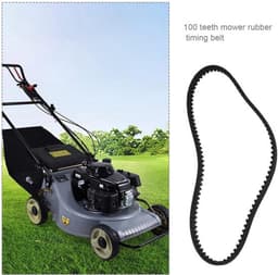 Aandrijfriem 800mm Omtrek - Grasmaaier - Slijtvast Rubber - Compatibel met Stiga Park 95 - 100-tanden - 12mm Breedte - Grasmaaier Riem — thumbnail 3