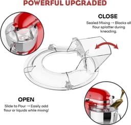 Thijox - Roestvrijstalen Deeghaak voor Kitchen Aid Blender K45DH - Kneedhaak voor KitchenAid 4.3/4.7/4.8 L - Vaatwasmachinebestendig Deegopzetstuk voo — thumbnail 2