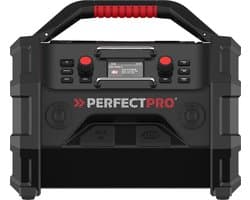 PerfectPro ROCKTAGON 18V - Multi Battery 18 systeem - FM / DAB+ - Bluetooth - bouwradio 230V/18V - IP65 - OCT-18V