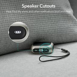 ESR Orbit Hybrid HaloLock Hoesje MagSafe Geschikt voor Apple AirPods Pro 1/2 Titanium — thumbnail 2