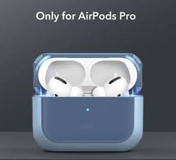 ESR Orbit Hybrid HaloLock Hoesje MagSafe Geschikt voor Apple AirPods Pro 1/2 Blauw — thumbnail 4