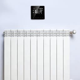 Slimme Thermostaat - Vloerverwarming Bediening - Comfort Maximaliseren - App Bediening - 15 x 5 cm - Zwart — thumbnail 3