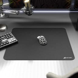ATTACK SHARK CM02 - Gaming Muismat - XL 450x400x4 mm - Waterafstotend - Antislip - Gestikte Randen - Zwart — thumbnail 3