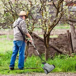 Elektrische Grasmaaier - Grastrimmer Lichtgewicht - Gazon Onderhouden - Borstelloze Motor - Tot 50 m² - Niet gespecificeerd — thumbnail 2