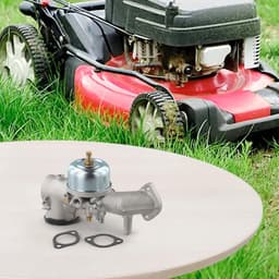 Grasmaaier Carburateurset - Vervangend Onderdeel - Motoronderhoud - Brede Compatibiliteit - 1 Set - Zilver — thumbnail 2