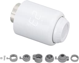 Slimme Thermostaat - Verwarmingsregelaar - Energie Besparen - Draaibaar Scherm - M30x1.5mm - Wit — thumbnail 4