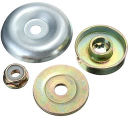 4 stuks vervangende metalen tandwielkast moer bevestigingsset voor bosmaaier, strimmer, grasmaaier, bosmaaier — thumbnail 5