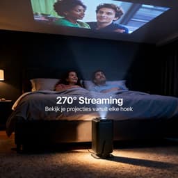 Zoomly® Pro MAX+ Mini Beamer – 700 ANSI Lumen – Thuisbioscoop Beamer met Android 14, WiFi 6 & Bluetooth 5.4 – Full HD 1080p – Ondersteunt 4K – Gratis Smart Remote — thumbnail 4