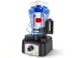ApexArte® Draadloze Inkt Mixer - Kleur Mixer Shaker - Tattoo Inkt Mengen - Zwart