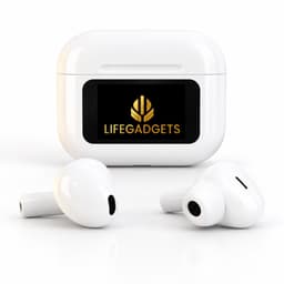 LifePods Deluxe 2.0 - LifeGadgets OpenEar Sport Pro Earbuds - Draadloze Oortjes - Oordopjes met Oplaadcase - Wireless Earphones - In Ear Sport - Noise Cancelling - Draadloos - Bluetooth - Geschikt Voor o.a. IPhone en Samsung - Smartphone en Laptop — thumbnail 2
