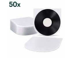 LP Binnenhoezen - 12 Inch Vinyl Hoezen - Antistatisch HDPE - 50 Stuks - 40 Micron - Bescherming tegen Stof en Krassen