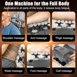 Massagepistool met 24 koppen - 6 modi - 20 snelheden - voor spierherstel en ontspanning - ShopVlot — thumbnail 4