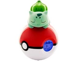 Teknofun Pokémon Bulbasaur - FM wekkerradio met LED nachtlamp