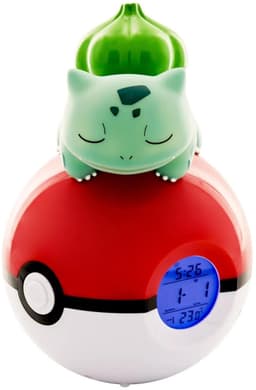 Teknofun Pokémon Bulbasaur - FM wekkerradio met LED nachtlamp — thumbnail 1