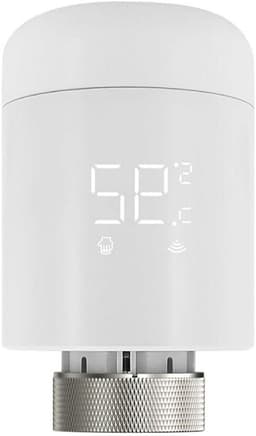 Slimme Thermostaatkraan - Radiatorregelaar WiFi - Energie Besparen - Geen Hub Nodig - 11 x 9.5 x 6.5 cm - Wit — thumbnail 1