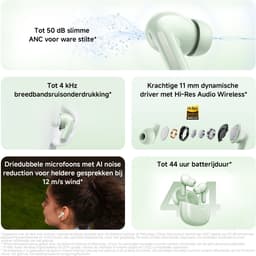 REDMI Buds 8 - 50 dB ANC - Hi-Res Audio Wireless - 44 uur batterij - Zwart — thumbnail 4