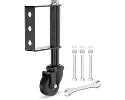 Omgoods - 5 cm Poortroller met Schokabsorberende Rubberbanden