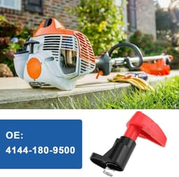 SnelShoppen - Choke-knop voor Grasmaaier 4144-180-9500 - Geschikt voor Stihl FS70R FC56C FS56RC FS56R KM56R HT6C FS40 - Betrouwbare Motorregeling - Tu — thumbnail 5