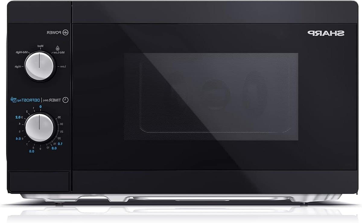 Magnetron - Oven - Snel Eten - Mechanische Controle - 20 Liter - Zwart — afbeelding 1