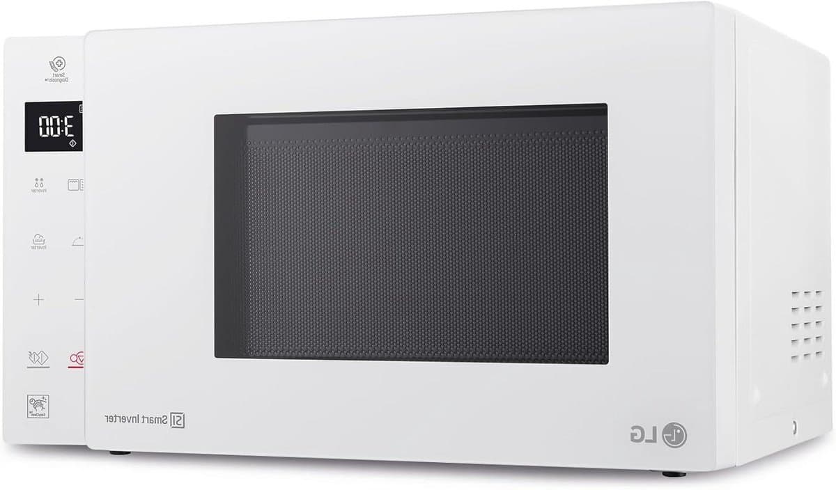 Magnetron met Grill - Oven Apparaat - Snel Eten Bereiden - Smart Inverter Technologie - 25 Liter - Wit — afbeelding 1