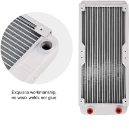 Omgoods- Radiator Aluminium - Computer Waterkoeling - Luchtreiniger - 3D-Printapparatuur - Hoogwaardige Koeling - G1/4 Poort - Koellichaam — thumbnail 2