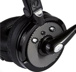 Tech Supplies - Draadloze on-ear Bluetooth Koptelefoon, Headset met flexibele microfoon - zwart — thumbnail 4