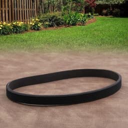 Aandrijfriem voor grasmaaiers - 12 mm breed rubberen synchrone distributieriem - compatible met Flymo Turbo Lite 350 400 - vervangt 5PJ 513787200 . — thumbnail 3