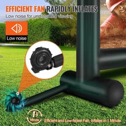 Beamer Scherm - Projector Scherm - Projector Screen - Projector Scherm voor Beamer - Projector Doek - Home Cinema Thuisbioscoop - Draagbare Beamer - Outdoor Projectie - 16ft — thumbnail 3
