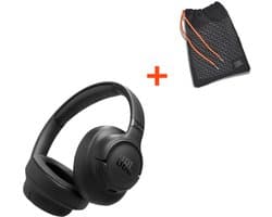 JBL Tune 780NC met GRATIS JBL OPBERGZAKJE - Draadloze Noise Cancelling Koptelefoon - Bluetooth - Over-ear - 70 uur batterij - ANC - Zwart
