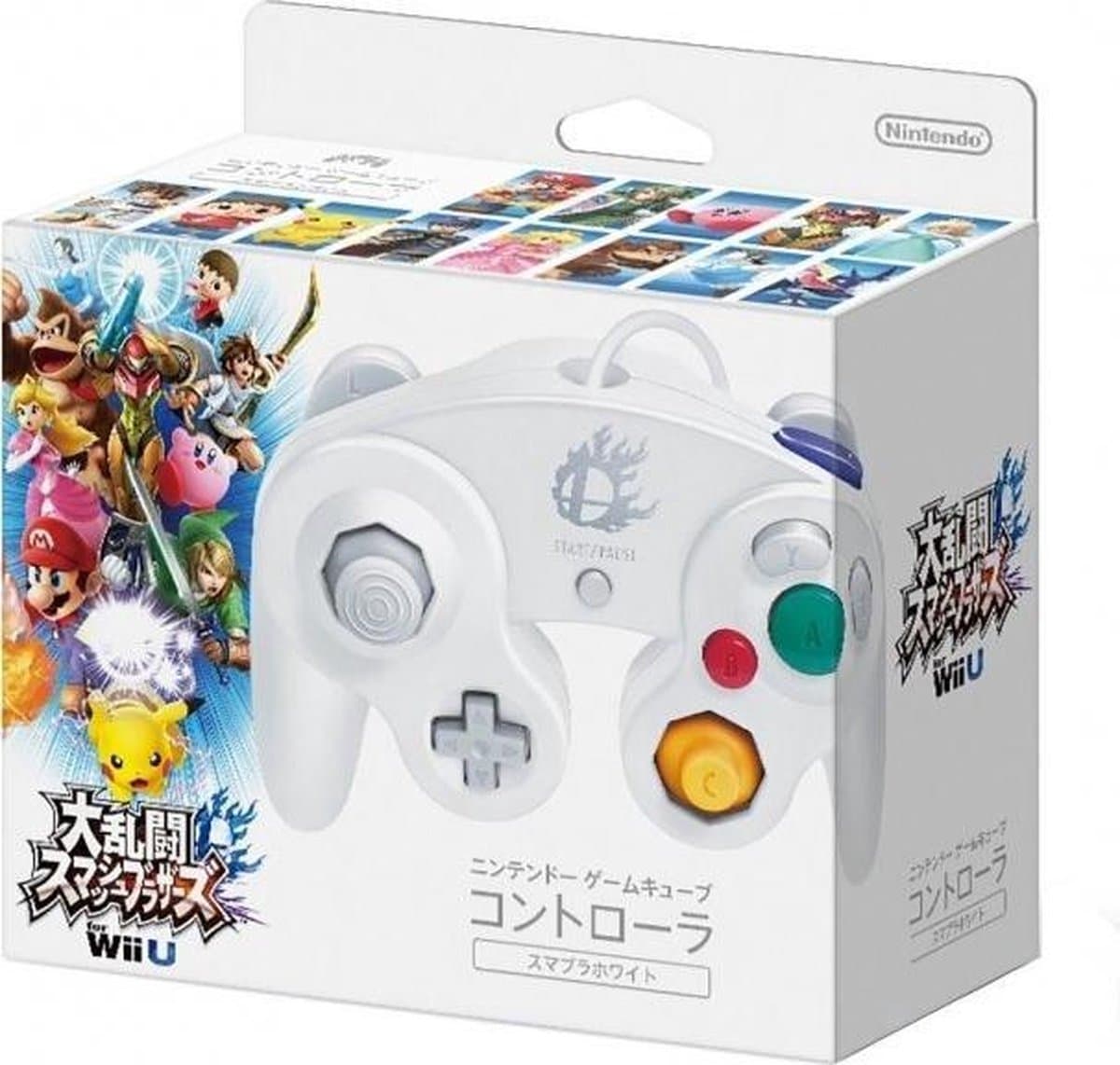 Nintendo GameCube Controller Smash Bros Edition - White (# - JAP) (Adaptor Required) /Wii-U — afbeelding 1