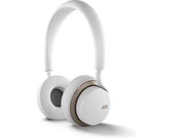 u-JAYS - On-Ear Koptelefoon - Hoofdband Stereofonisch Draadloos, mobiele hoofdtelefoon - Wit & Goud