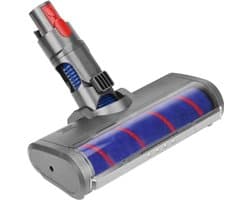 Vloerzuigmonden/turbozuigmonden/zachte borstelrollen/turboborstelvervangingen Geschikt voor Dyson Cyclone V10 Fluffy, V10 Total Clean, V10 Absolute, V10 Animal, V10 Motorhead en V10 Parquet.