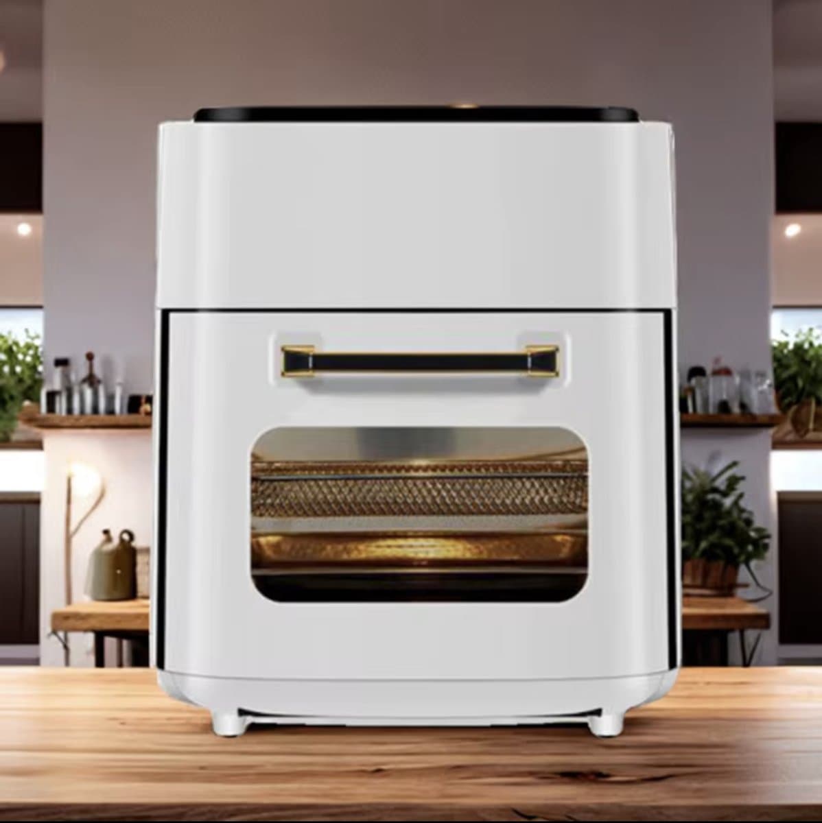 Silvercrest Airfryer Oven 15L – 2400W – Heteluchtfriteuse met Display — afbeelding 1