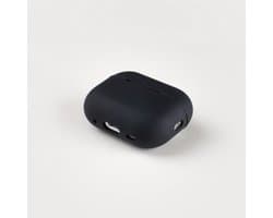 Hoesje voor de AirPods Pro 3 in de kleur Zwart - TCH - Beschermhoes - Siliconen - Case - Soft case