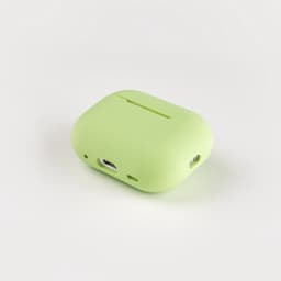 Hoesje voor de AirPods Pro 3 in de kleur Licht Groen- TCH - Beschermhoes - Siliconen - Case - Soft case — thumbnail 1
