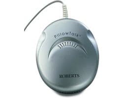 Onder-kussen Luidspreker voor Radio en Smartphone - Wit/Crème