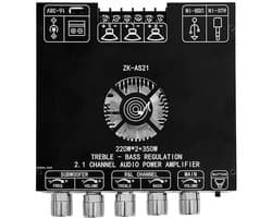 Krachtige 2.1 Bluetooth Audio Versterker Module met TPA3255 Chip - 220W x 2 + 350W Vermogen