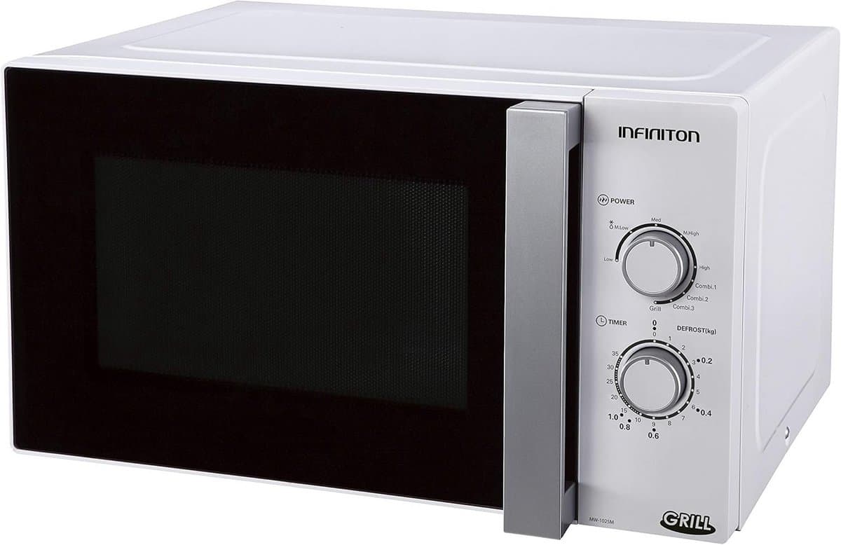 Magnetron met Grillfunctie 25 Liter 1000W - Ruime Magnetron voor Snelle Maaltijden — afbeelding 1
