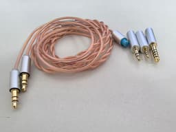Gebalanceerde Koptelefoon Kabel Verloopstekker Set 4.4 mm 2.5 mm 3.5 mm Upgrade Draad — thumbnail 2