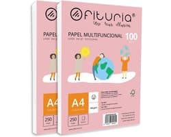 Multifunctioneel A4 Papier 100 g/m² - 500 Vellen Wit voor Laserjet, Inkjet en Kopieerapparaat