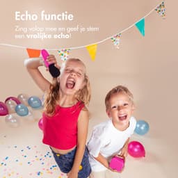imoshion Karaoke Set - Met Bluetooth Speaker en Draadloze Microfoon - Karaokeset voor Volwassenen en Kinderen — thumbnail 5