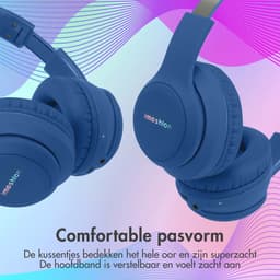 imoshion Kinder Koptelefoon LED - Bluetooth en Decibelbegrenzer - Draadloze Koptelefoon Kinderen — thumbnail 10