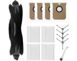 14 stuks Accessoireset - Geschikt voor Eufy G50 - G50 Hybrid - L60 - L60 SES - L60 Hybrid - L60 Hybrid SES - L50 - L50 Ses - Onderdelen - voor robotstofzuiger - Vervangingsonderdelen